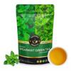 Teacurry Spearmint Green Tea (200 Gms Loose) - Help with Facial Hair, Digestive Wellness & Alertness - 100% Vegan and Caffeine-Free view 1