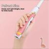 SMILE BABY Toothbrush For Kids (3+ Years) With 1 Handle, 4 Brush Heads|Power Tooth Brush|Low Noise, Rotary Electric Toothbrush (Dinosouar), 4 count,Multicolour view 2