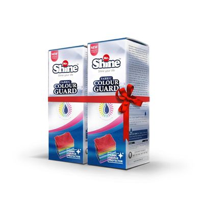 Mr.Shine Colour Guard 100 ml | Fabric Colour Fixer Anti-Fade Formula For All Types of Fabric, Prevent Fading & Cross Staining (Pack of 2)