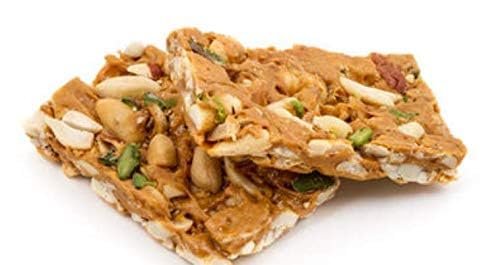 Grocery Connect Chikki Peanuts Chikkis Jaggery | Kovilpatti | Kadalai Mittai | Singdana (Pack of 400 Gram)