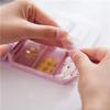APURK Portable Travel Pill Box Case Organizer Weekly 7 Day Plastic Medicine Vitamin Holder Container 8 Compartment Pill Organizer Good for Purse and Pocket (Pack of 1). view 3