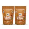 Chef Urbano Millet Chips Spicy Treat 85g Pack of 2 | Gluten Free | | Vegan | Low GI | Crunchy Healthy Snacks | High Protein and Fiber Rich | Good for Diet | Good for Kids view 1
