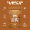 Chef Urbano Millet Chips Spicy Treat 85g Pack of 2 | Gluten Free | | Vegan | Low GI | Crunchy Healthy Snacks | High Protein and Fiber Rich | Good for Diet | Good for Kids view 4