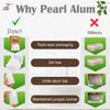 Pearl Shaving Alum Bar (Fitkari) with travel case - 100g Pack of 2 100% Pure Natural Phitkari Stone for water purification, Skin Tightening, Underarm Deodrant| Gentle,Effective & Natural After Shave Lotion alternative| Chemical-Free Shaving Kit Aid,  view 3