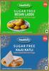 Healthify Sugar Free Combo Besan Laddu & Kaju Katli (2x1) Box view 1
