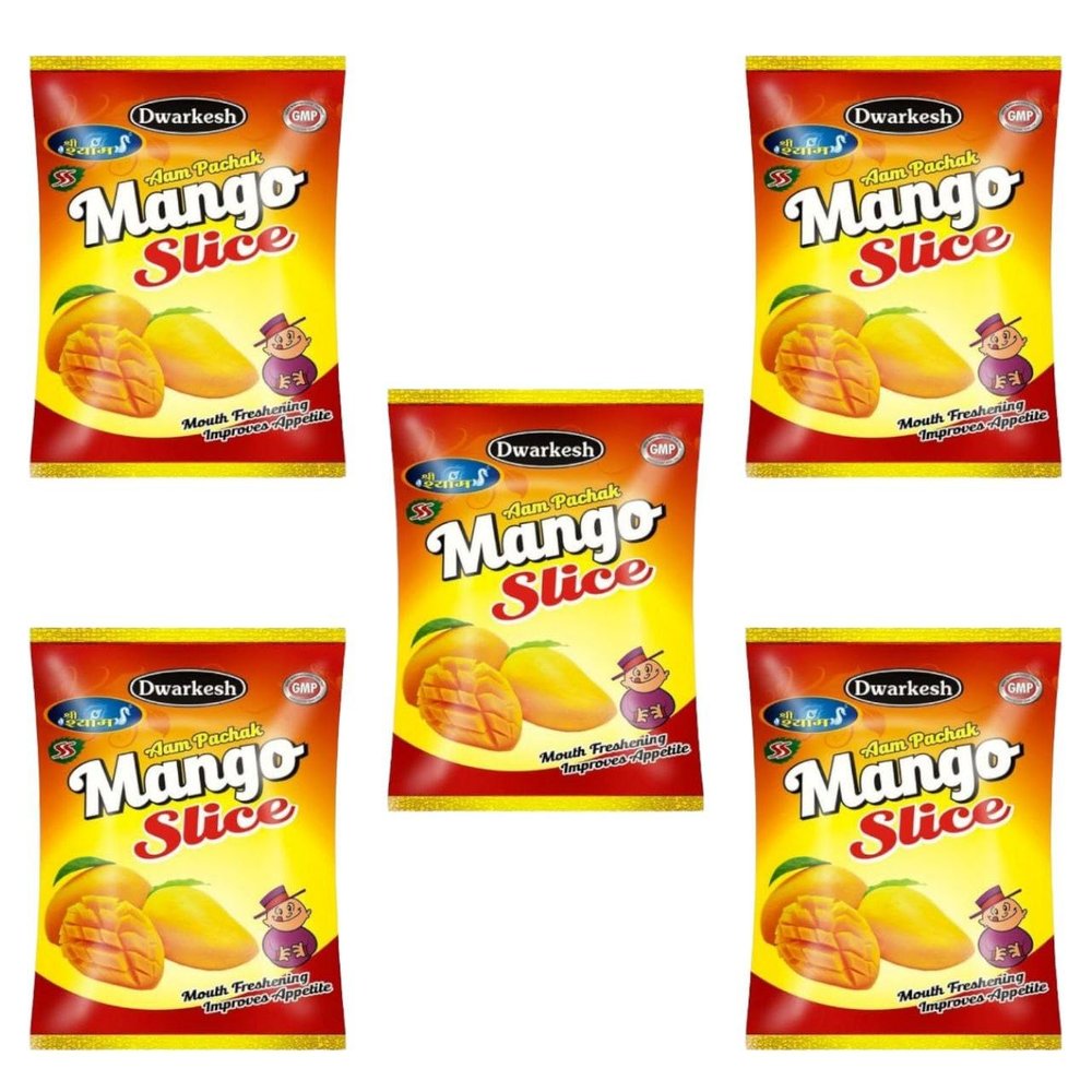 Dwarkesh Shree Shyam SS Aam Pachak Mango Slice 100 g x 5 pcs
