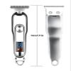 ENDZONE Professional Head, Body & Beard Trimmer for Men - Full Metal Hair Trimmer, 90 Mins Run Time Cordless, Stainless Steel Blade (Metallic Silver) view 2