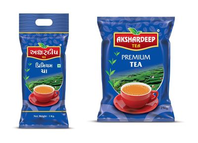 AKSHARDEEP Combo Of 2 Premium Tea Refreshing Tasteful Chaipatti For Chai Lover (1 KG + 250 GM)