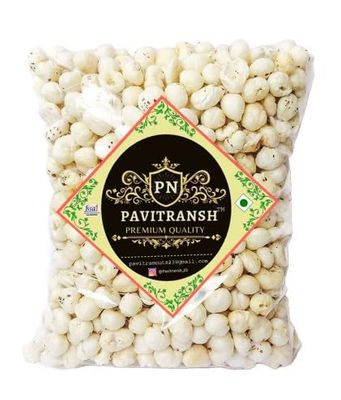 Pavitransh Foxnuts | Phool Makhana| Lotus Seeds - 100g Pack | Plain Lotus Seeds | Plain Phool Makahana