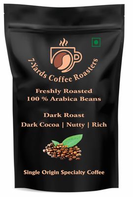 7 - Yards Coffee Roasters | 100% Arabica Beans | Dark Roast (Grind:- AeroPress)