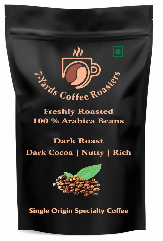7 - Yards Coffee Roasters | 100% Arabica Beans | Dark Roast (Grind:- AeroPress)