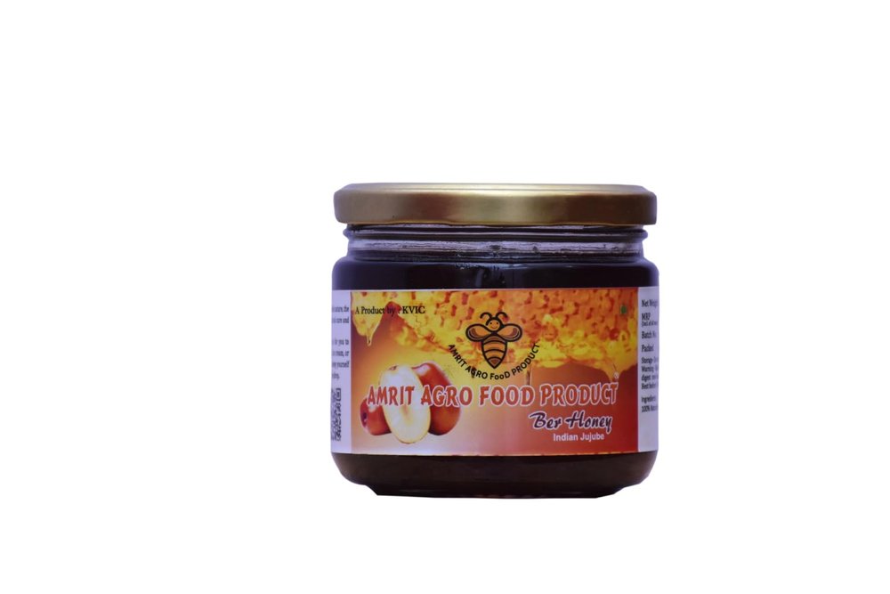100% Organic Pure Wild Forest Natural BER Raw Honey Unprocessed Naturally Rich Active No Sugar Adulteration, Immunity Booster (150)
