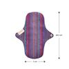 Eco Femme Pantyliner with Leakproof layer (Pack of 3) | Reusable Pantyliners | Organic Cotton Cloth Pad Certified by GOTS | lasts upto 75-100 washes (Blue - Vibrant Organic Range) view 4