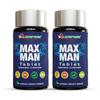 A R Ayurveda Max Man Tablets for Men | Ayurvedic Medicine - For Stamina, Muscle Growth, Immunity & Overall Wellbeing | Max Man with Ashwagandha, Safed Musli (Pack of 2) 30 Tab + 30 Tab view 1