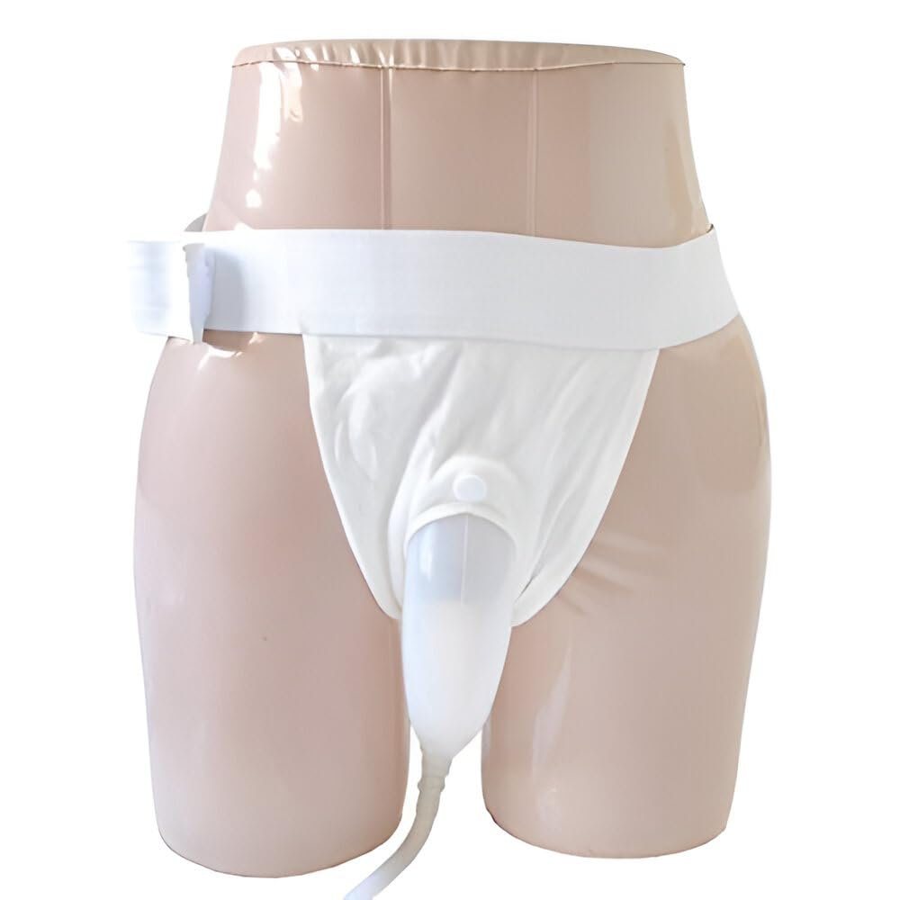 1Pcs 2000Ml Urine Bag For Men | Urine Collector For Men | Urine Collection Bag - White