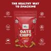 Chef Urbano Oats Chips Piri Piri 85g Pack of 2 | Gluten Free | Vegan | Low GI | Crunchy Healthy Snacks | High Protein and Fiber Rich | Good for Diet | Good for Kids view 4