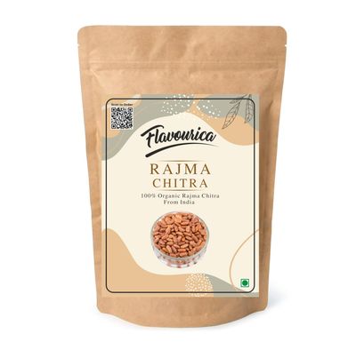Flavourica Organic Chitra Rajma | Rich in Protein | No Cholesterol | No Additives 3 Kg