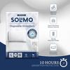 Amazon Brand - Solimo Premium Disposable Underpads | Large Size | Count 40 | 90 X 60 cm | High Absorbancy | Super Soft | Unisex | for Men & Women view 2
