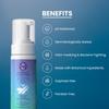 Yu n Me Anti-Bacterial & Anti-Odor Intimate Foam Wash for Men | 150ml | With Tea Tree & Aloe Extracts | pH Balanced | Inhibits Bacterial Growth & Odor | Dermatologically Tested | Paraben&Sulphate Free view 3