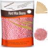 Plenteous Hard Wax Beads, 100G Painless Hard Wax Beans with 10 Applicators, Professional Wax Beads for Eyebrow, Armpit, Bikini, Back, Chest, Legs, Painless Hair Removal. (Rose, 1) view 1