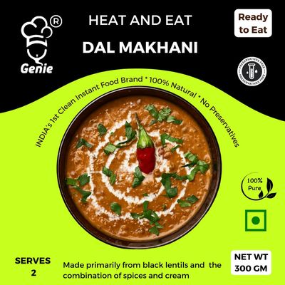Genies Ready to eat DAL MAKHANI | 300 GM | Heat And Eat | No Preservatives | Ready In 5 Mins (6)