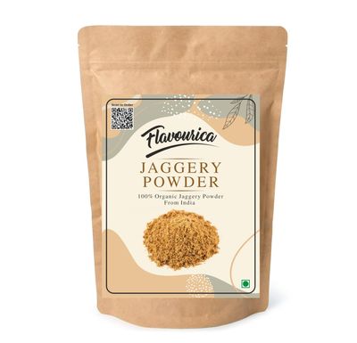 Flavourica Organic Jaggery/Gur/Shakkar - 500gms | Pack of 1 | 100% Organic | Chemical Free & Pesticides Free | Best Substitute for Sugar