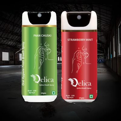 Qelica Love Special Mouth Freshener Long-Lasting Kiss-Ready Breath Freshness (Strawberry Mint & Paan Chuski) Combo
