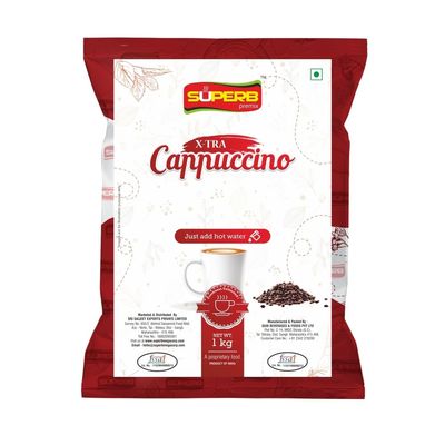 Cappuccino Premix any time..anywhere Instant Premix 1 KG Powder SUPERB(Pack of 3)