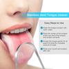 MAHADEV Industries Tongue Cleaner Steel 1 hendal for Managing Oral Health Reduces Bad Breath Supports Digestive Health Comfortable & Flexible Handle Easy & Safe to Use Pack of 1 view 4