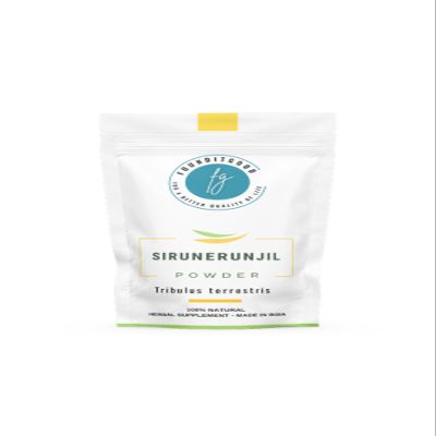 FounditGood Pure Sirunerunjil Powder (Tribulus Terrestris/Gokshur) - Herbal Wellness Supplement for Urinary, Kidney & Reproductive Support