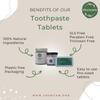 Shunyam Bamboo Toothbrush & Toothpaste Tablets Travel Pack | Eco-Friendly Oral Care Combo | Sustainable Bamboo Brushes (Pack of 2) & Zero Waste Peppermint Tooth Tablets (30 Tablets) view 4