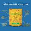natch Thai Sticky Rice Chips,100% Natural With No Artificial Preservatives or Trans Fats,Vegan & Gluten Free,Low Calorie Healthy Chips For Adults & Kids With Low Sodium,25G each (pack of 12),Wasabi view 4