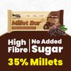 Beyond Food Protein Millet Bar (Pack of 6) | 167 kcal, 5.2g Protein | No Added Sugar | Gluten-Free | Made with Ragi, Jowar, Bajra, Dry Fruits & Honey | Assorted Combo Box view 3
