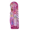 AMB Pack of 1 Kids Pink Cartoon Printed Electric Toothbrush Extra Soft Electric Battery Powered Toothbrush for Girls view 2