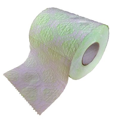 BROW Toilet Paper Roll, 3 Rolls, 160 Pulls, 3 Ply, Kelly Green