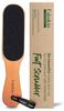 Fabskin Wooden Foot Scrubber For Dead Skin | Dual Sided Foot Filer | Callus Remover | Feet Scraper view 1