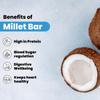 Beyond Food Protein Millet Bar (Pack of 6) | 167 kcal, 5.2g Protein | No Added Sugar | Gluten-Free | Made with Ragi, Jowar, Bajra, Dry Fruits & Honey | Coco Nutty Cocoa Flavour view 4