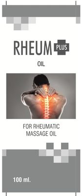 Dr.Rajeev's RHEUM PLUS oil Homeopathic Medicine for rheumatic massage oil PACK OF 2