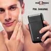 Pick Ur Needs Rechargeable Mini Single Blade Cordless Beard Hair Trimmer Razor Electric Face Body Professional Shaver For Men (Black) view 2