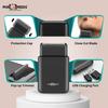 Pick Ur Needs Rechargeable Mini Single Blade Cordless Beard Hair Trimmer Razor Electric Face Body Professional Shaver For Men (Black) view 3