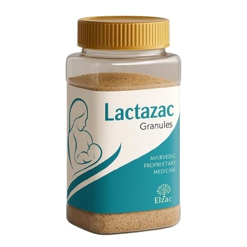 Elzac Herbals Granules - Shatavari Powder - Breast Feeding Supplement Increase Milk supply - Lactation Supplement for Women - Mothers - Flavor 200 g (Elaichi, 200 g (Pack of 2))