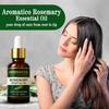 AROMATICO Rosemary Essential Oil. Helps Hair Growth, Controls Hair fall & Dandruff. Aroma Therapy, Stress Relief, Skin & Sleep. 100% Pure & Natural - 30ml view 4