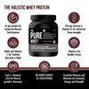 BON PURE WHEY |500G,14 Servings In Pack Of 1|The Holistic Whey Protein|Muscle Building,Bone Strength,Immunity,Healthy Skin,Hair & Nails|Essential Protein,Bcaa,Vitamins & Minerals|For Athletes,Sports view 3