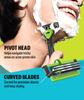Bombay Shaving Company Sensi Smart 3 Razor and Charcoal Shaving Foam Combo | 3 Blades Shaving Razor For Men | Charcoal Shaving Foam, 50g view 4
