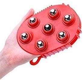 360 Manual Body Massager with 7 Powerful Magnets - Magnetic Steel Ball Massager for Full Body Pain Relief and Improved Blood Circulation