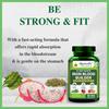 Agniveda Naturals Plant Based blood Builder 1000mg Capsule | Dietary Iron Supplement | Promotes iron Red Blood Cell Formation | Supports Iron Deficiency for Men & Women Elderly Adults - 60 Veg Caps view 4