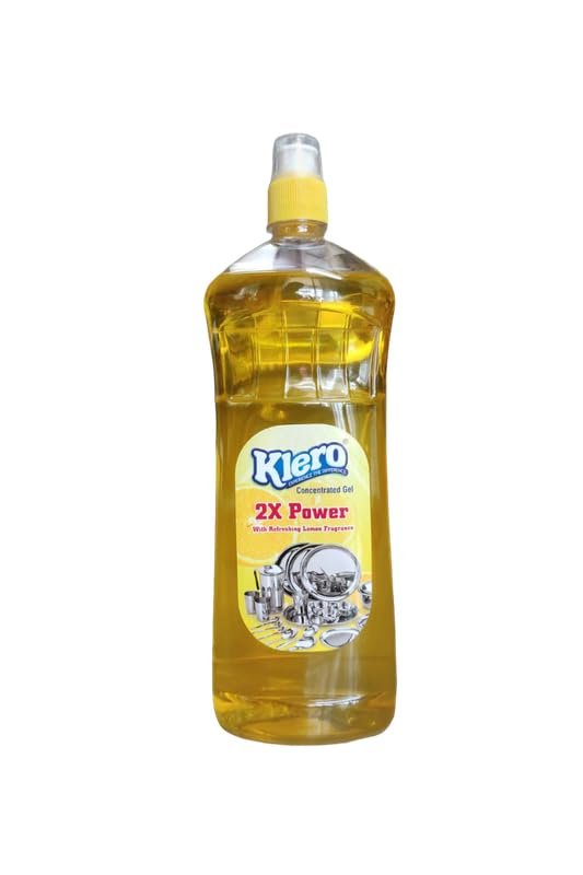 KLERO Dishwash Gel | Yellow | 1 Litre