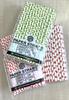 Bulk Quantity Biodegradable Paper Straws | 8MM Wide | 5000 Straws (1 Box) | Mix Design | for Restaurants, Bars, Cafes and Cloud Kitchens view 3