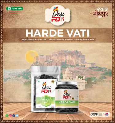 Desi RJ19 HARDE WATI Digestive Harde Vati/Harde Churan/Harde Pachak Goli (400g)