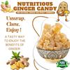 Ginger Gummy Candy - Made with 100% Natural Ginger Juice view 3